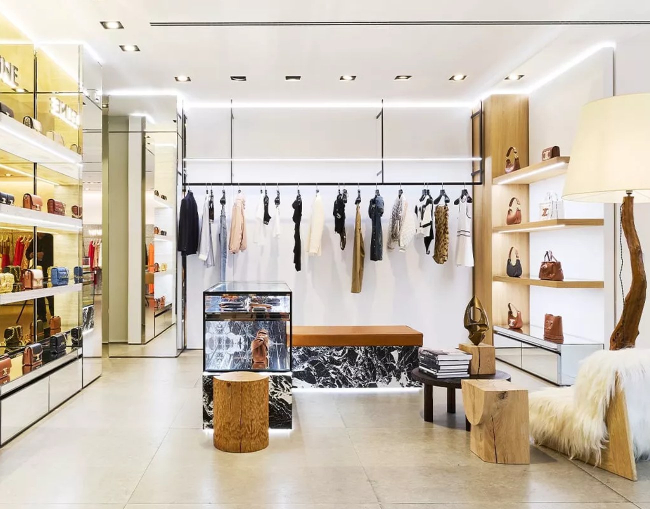 Luisa World retail interior