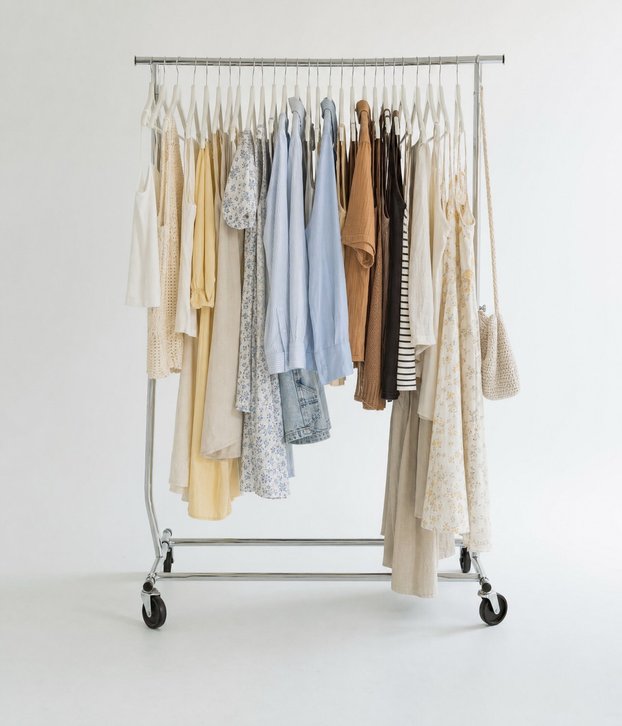 Edit Society clothing showroom rail